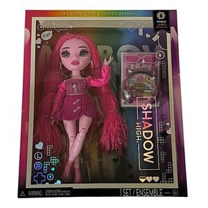 New Rainbow High Shadow High Pinkie - Pink Fashion Doll Fashionable Outfit